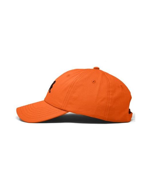 Alix Orange Sasquatch Embroidered Dad Hat for men