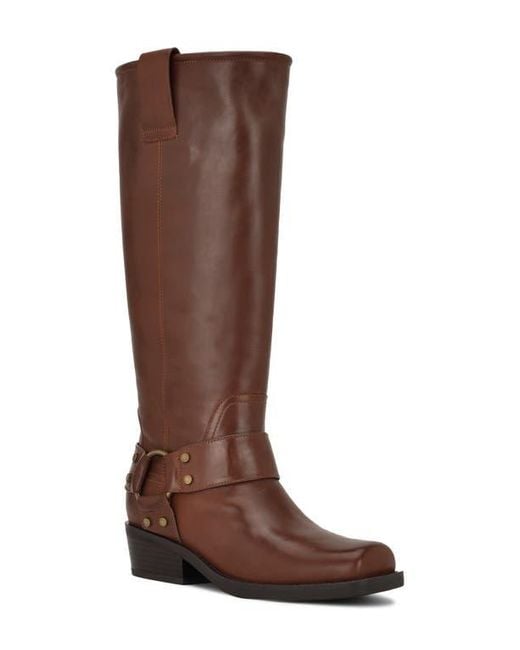 Nine West Brown Fawsta Knee Hight Boot