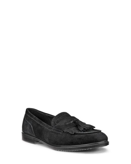 Ecco Black Classic 15 Tassel Loafer