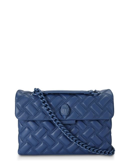 Kurt Geiger Kensington Drench Quilted Leather Convertible Shoulder Bag