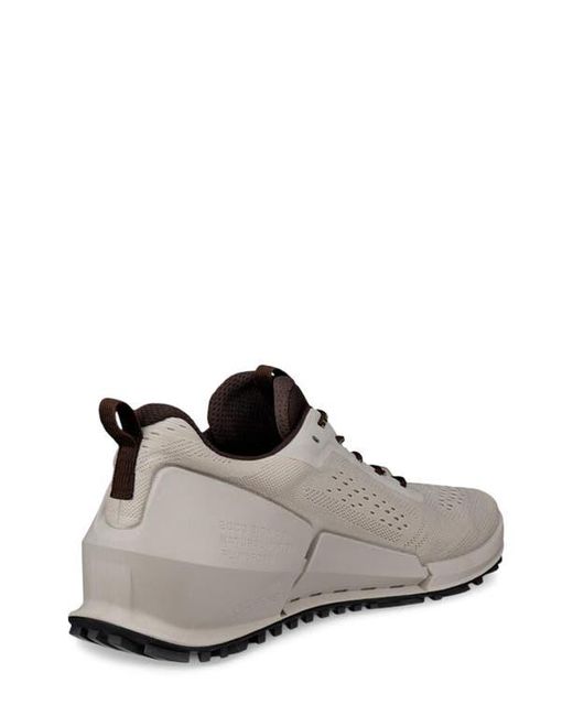 Ecco White Biom 2.0 Knit Sneaker for men