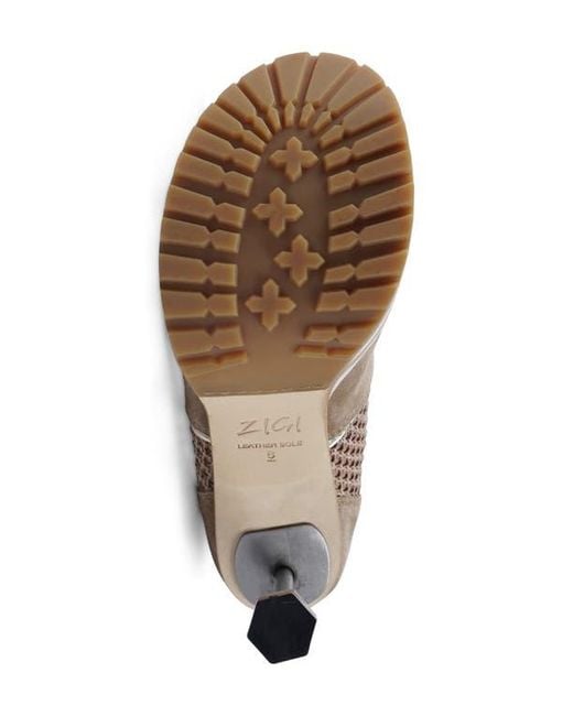 Zigi Natural Lively Platform Sneaker Pump