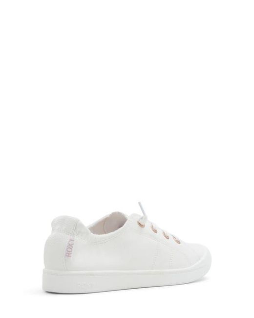Roxy White Bayshore Plus Lx Sneaker