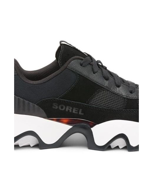 Sorel Black Kinetic Impact Ii Wonder Lace Sneaker
