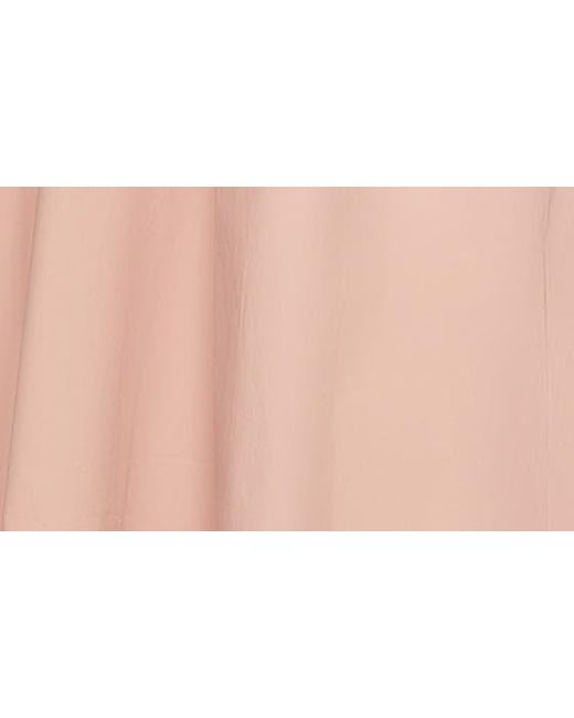 Susana Monaco Pink Cutout Cotton Poplin Maxi Sundress
