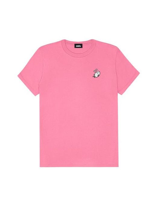 Alix Pink Heartly Ghost Tee