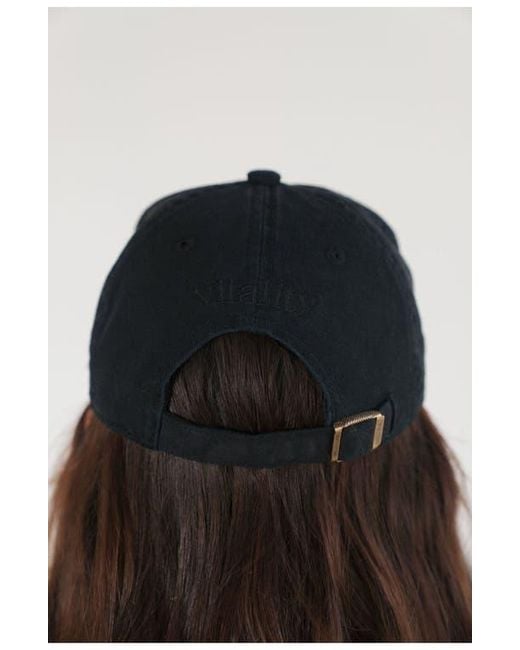 Vitaly Black Baseball Hat
