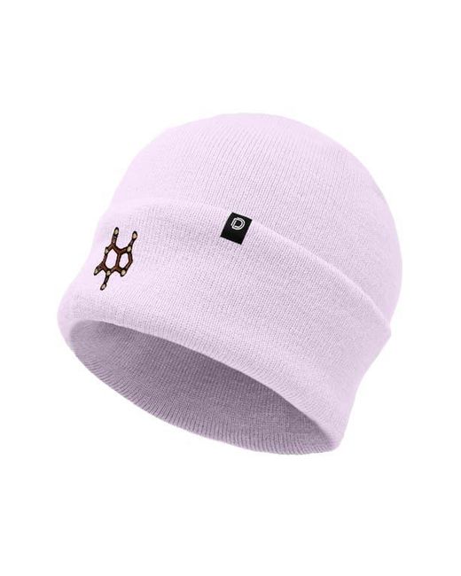 Alix White Molecule Beanie for men