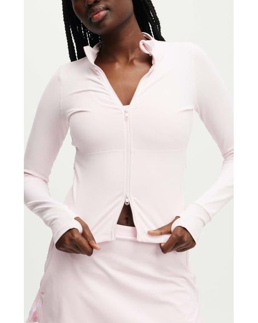 Cotton On Multicolor Active Core Zip Through Long Sleeve