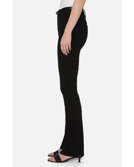 FRAME Black The Reboot High Waist Bootcut Jeans