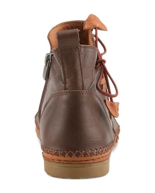 Spring Step Brown Pomeroy Bootie