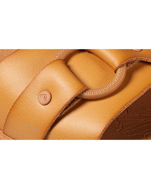 Reef Brown Cushion Soho Cruz Slide Sandal