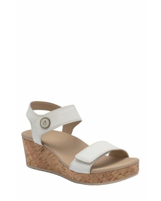 ABEO Metallic Riviera Strap Sandal