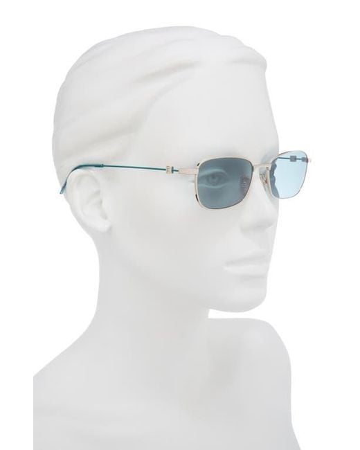 Givenchy Blue Gv Speed Square Sunglasses
