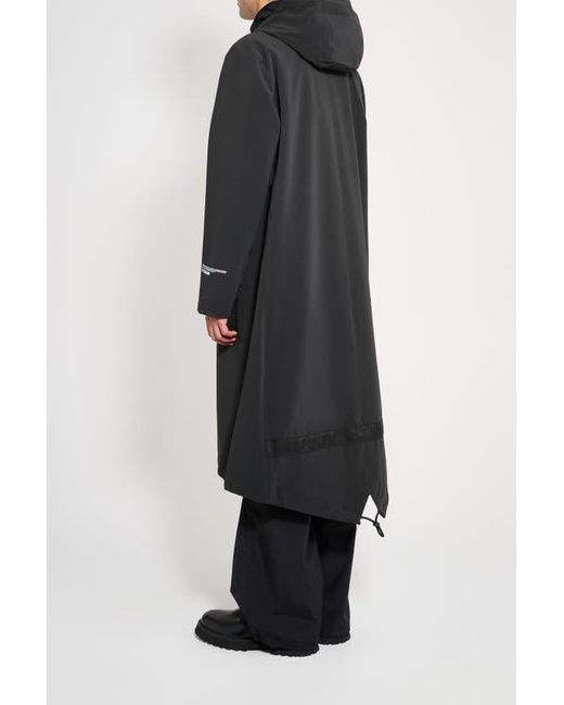 Stutterheim Black Martins Parka for men