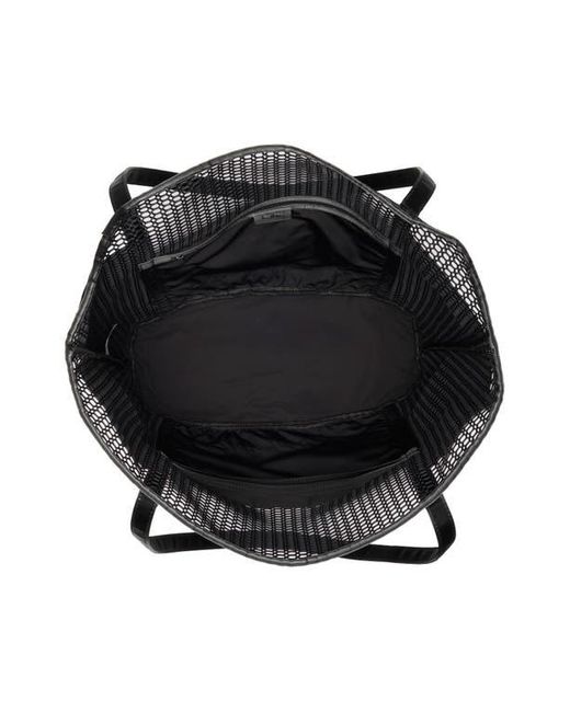 Sam Edelman Black Kyla Mesh Tote
