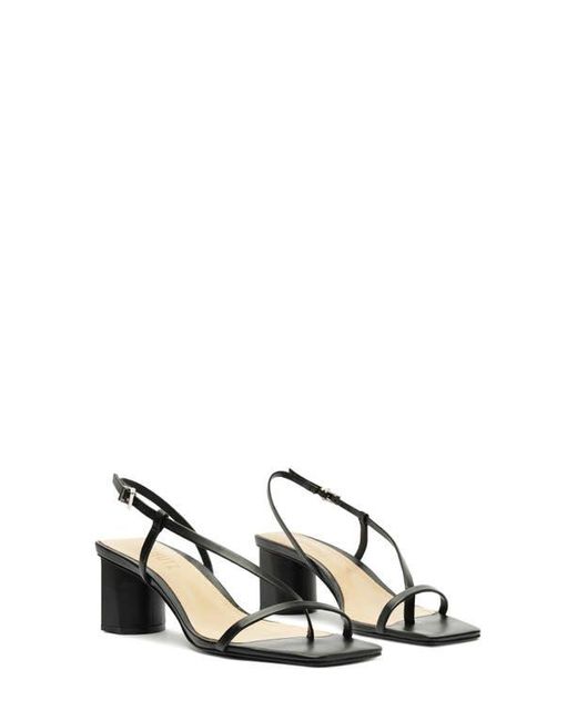 SCHUTZ SHOES Black Heloise Block Heel Sandal