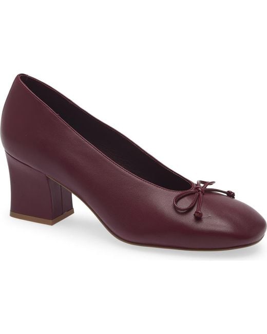 Jeffrey Campbell Purple Doll Baby Pump