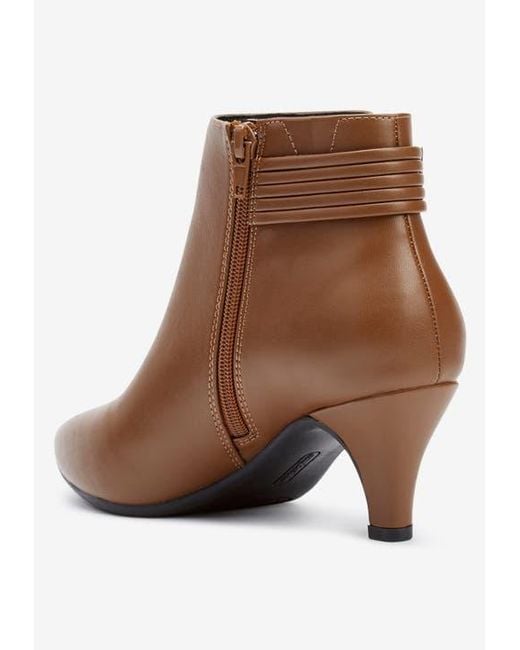 Comfortview Brown The Decima Bootie