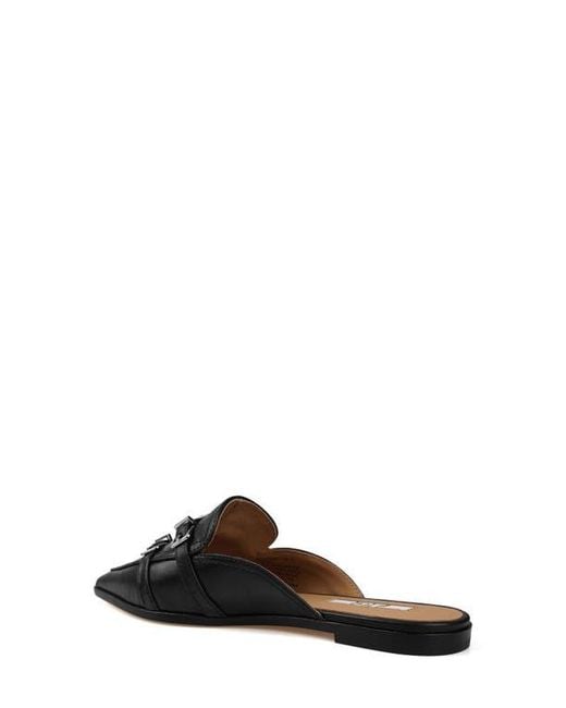 Zigi Black Roussih Pointed Toe Mule