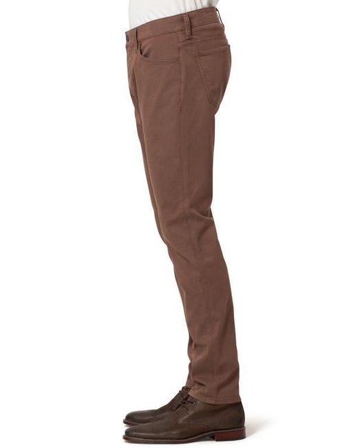 34 Heritage Brown Courage Coolmax Stretch Straight Leg Five Pocket Pants for men