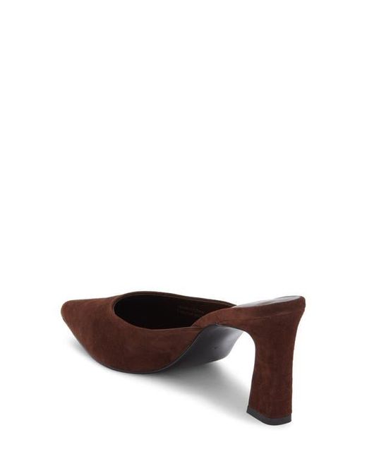 Jeffrey Campbell Brown Unamused Pointed Toe Mule