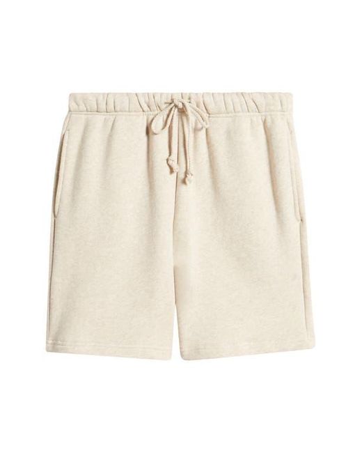 Elwood Natural Core Organic Cotton Brushed Terry Sweat Shorts for men