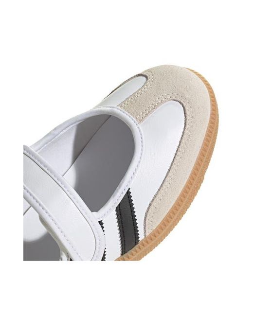 Adidas White Samba Jane Sneaker