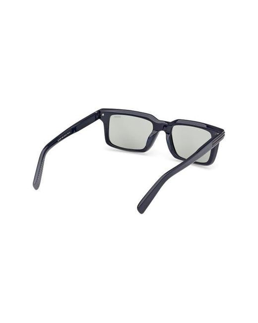 Zegna Multicolor 53Mm Rectangular Sunglasses for men