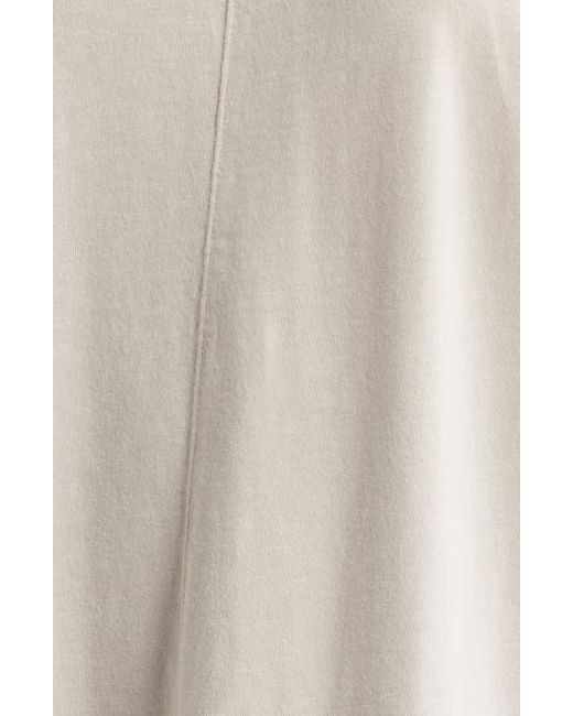 Treasure & Bond Natural Drawstring Sleeve Knit Dress