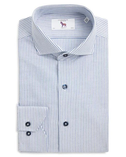 lorenzo uomo trim fit dress shirt Royal Oxford Trim Fit Dress Shirt (Men)