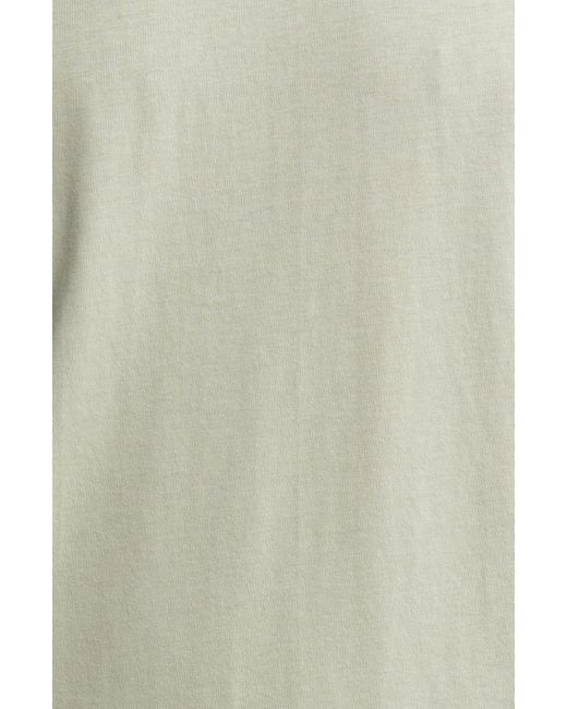 Nordstrom Green Cotton & Modal Crewneck T-shirt for men