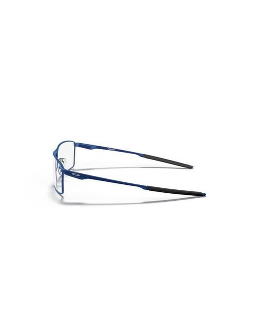 Oakley Blue 57Mm Rectangle Optical Glasses for men