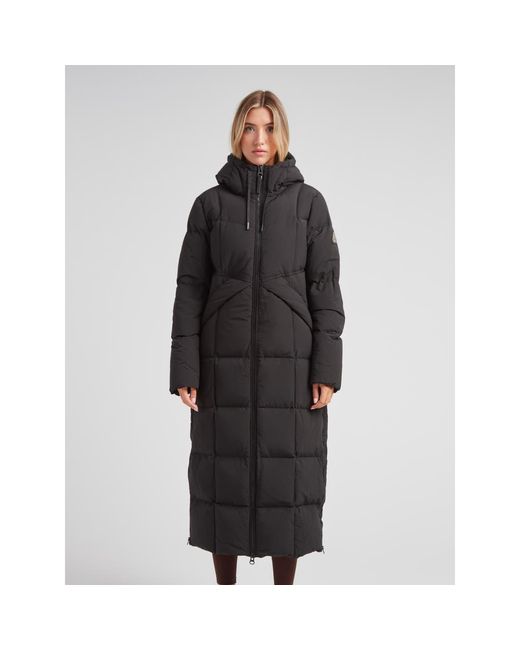 Jacket Black Star Extra Long Down Coat