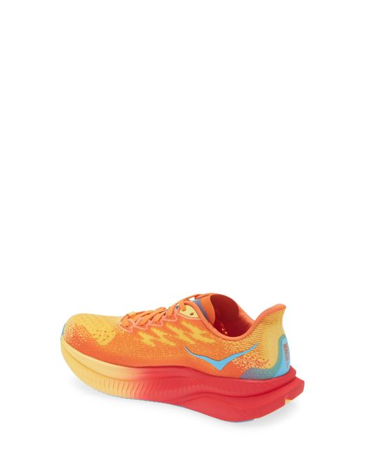 Hoka One One Orange Mach 6 Running Shoe