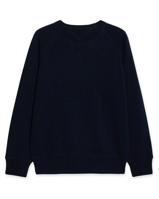 Fortela Blue Harvard Crewneck Sweatshirt for men