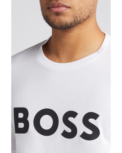 Boss White T-Shirts for men