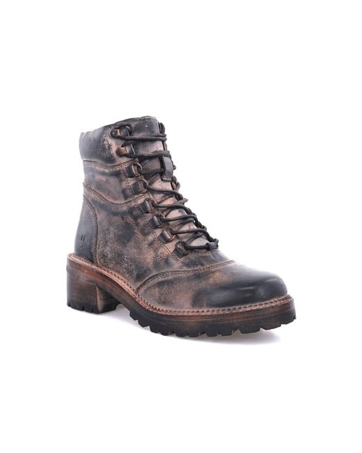 Roan Purple Packer Ankle Boot