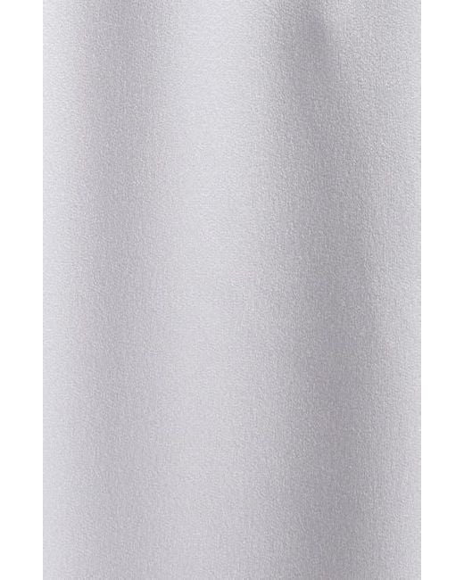 Stella McCartney Gray Sphere Satin Gown