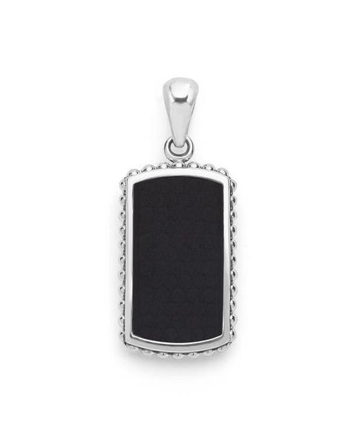Lagos Black Anthem Agate Id Tag