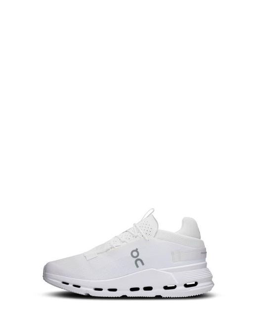 On Shoes White Cloudnova 2 Sneaker