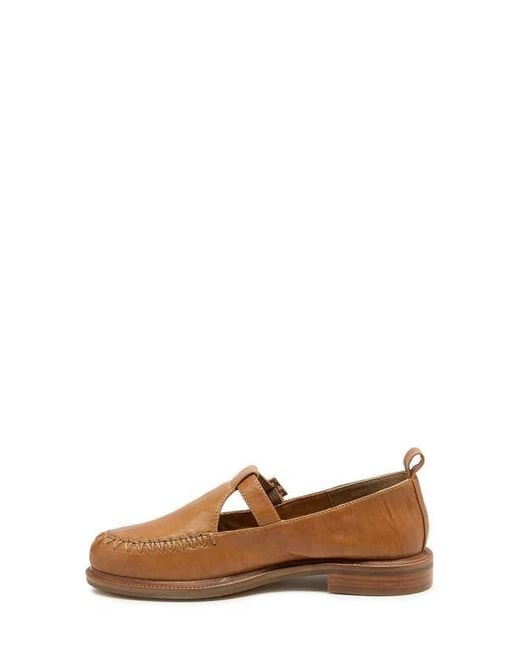 Kelsi Dagger Brooklyn Brown Lou Mary Jane Loafer