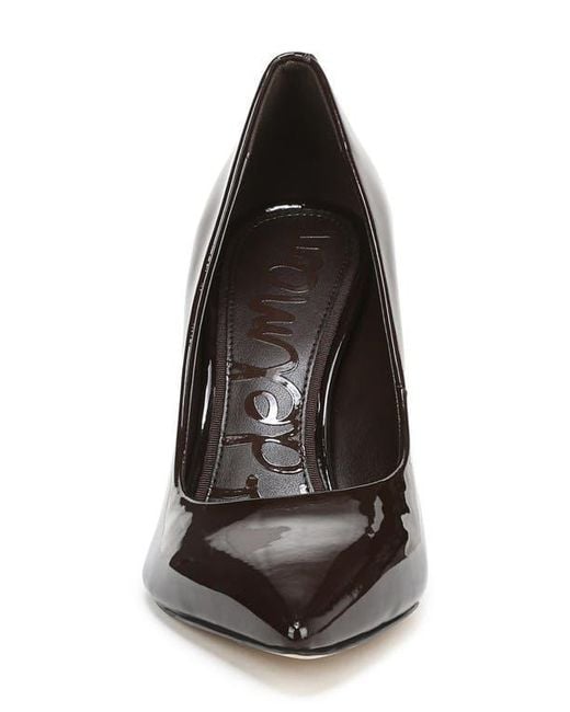 Sam Edelman Black Hazel Pointed Toe Pump