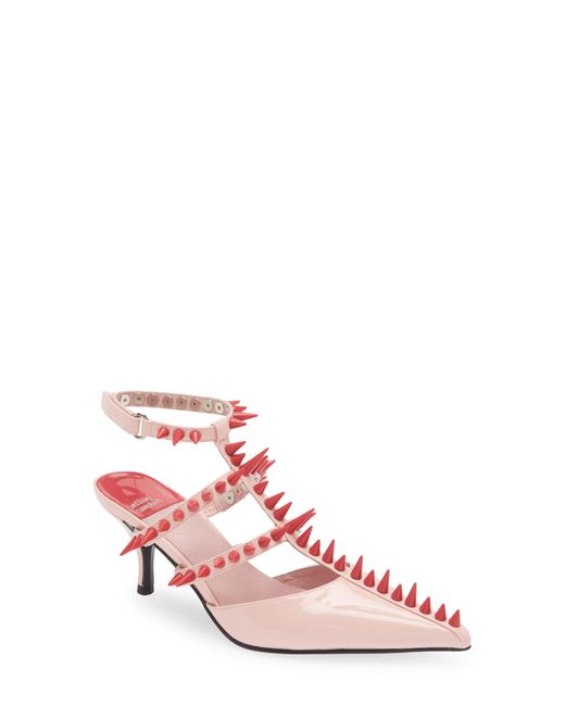 Jeffrey Campbell Pink Step-on-it Pointed Toe Pump