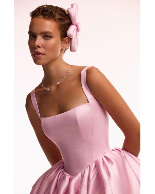 semi formal dresses for summer Pink Fuzzy Knit Mini Dress main image 1