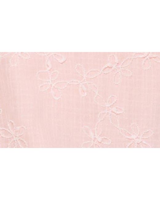 Princess Polly Pink Landon Lace-Up Minidress