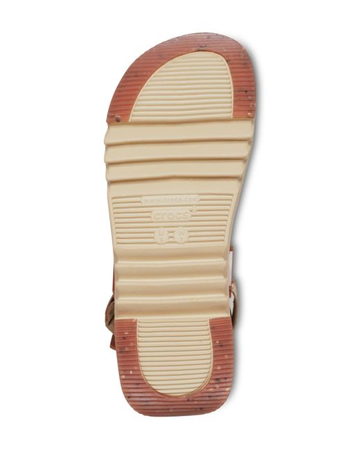 CROCSTM Natural Classic Hiker Xscape Slingback Platform Sandal