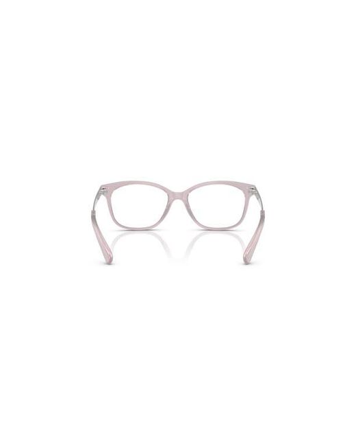 Michael Kors Metallic 51Mm Rectangle Optical Glasses