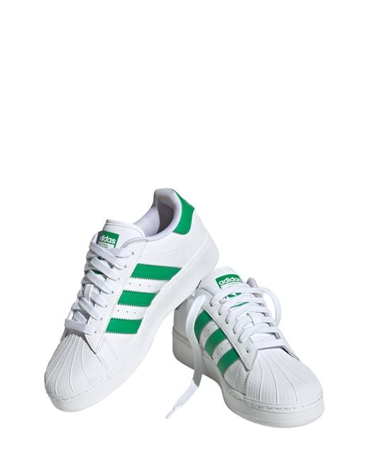 adidas Superstar Xlg Sneaker in Green for Men | Lyst