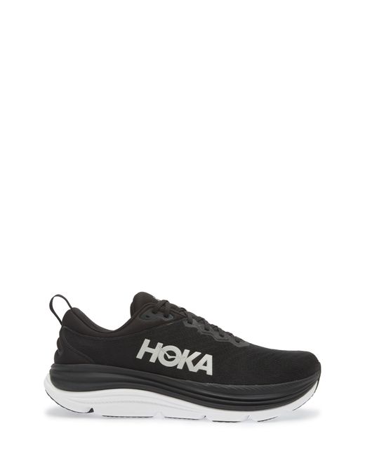Hoka One One Black Gaviota 5 Running Shoe for men